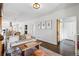 Bright living room with hardwood floors and an open floor plan at 3267 Stuart St, Denver, CO 80212