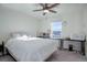 Bedroom with desk and double bed at 19011 W 84Th Ave, Arvada, CO 80007