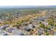 Expansive aerial view of a neighborhood surrounded by lush greenery, parks, and cityscapes at 1287 Quitman St, Denver, CO 80204