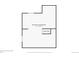 Basement floor plan featuring unfinished space with dimensions and stair location at 1641 Cedarwood Dr, Longmont, CO 80504