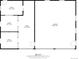 Floor plan showing large garage and multiple stables at 33100 Ridgeview Loop, Elizabeth, CO 80107