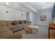 Cozy living room with a comfortable sectional sofa and stylish coffee tables, perfect for relaxing at 1204 S Balsam Ct, Lakewood, CO 80232