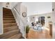 Bright dining area with hardwood floors and natural light at 1188 Mulberry Ln, Highlands Ranch, CO 80129