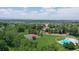 Aerial view of the property highlighting its location with a pin drop at 12671 Home Farm Ln, Westminster, CO 80234