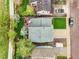 Aerial view of a home showcasing its layout, backyard, and neighborhood at 7927 Elmwood St, Littleton, CO 80125