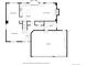 Floorplan of the first floor with a living room, dining area, kitchen, Gathering room, garage, and breakfast nook at 10856 Parker Vista Ln, Parker, CO 80138