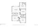 Detailed floor plan showcasing the layout of the home's second floor at 7998 E Vassar Dr, Denver, CO 80231