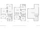 Detailed floor plan showcasing the layout of the home's first and second floor, and basement at 7998 E Vassar Dr, Denver, CO 80231