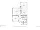 Detailed floor plan showcasing the layout of the home's first floor at 7998 E Vassar Dr, Denver, CO 80231