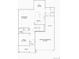 Main floor plan featuring a 3-bay tandem garage, kitchen, great room, study and porch at 13437 Starhawk Ln, Parker, CO 80134