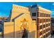 Striking Mayan-themed building facade with intricate designs and vibrant colors at 115 W 2Nd Ave # 101, Denver, CO 80223