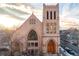 Beautiful church exterior with intricate architectural details and a serene atmosphere at 115 W 2Nd Ave # 101, Denver, CO 80223