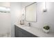 Stylish bathroom features a modern vanity, sleek fixtures, and elegant lighting at 1117 S Madison St, Denver, CO 80210