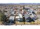 Overhead view of modern home in a residential neighborhood at 4351 Yates St, Denver, CO 80212