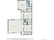 Detailed floor plan showcasing the layout of the upper level, including bedrooms, bathrooms, and closet spaces at 4351 Yates St, Denver, CO 80212