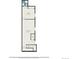 Downstairs floor plan featuring recreation room, bedroom, bath, and hall at 4351 Yates St, Denver, CO 80212