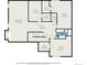 Basement floor plan showing bedrooms, bathrooms and recreation room measurements at 8022 W 78Th Way, Arvada, CO 80005
