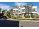 Modern townhomes showcasing sleek design and contemporary architecture in a vibrant urban setting at 3732 N Franklin St, Denver, CO 80205