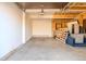 Spacious garage with high ceilings and ample storage space at 2131 Coronado Pkwy # A, Denver, CO 80229