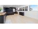 Finished basement with light flooring and great natural light from the egress windows would make a great living space at 17851 Herrera Dr, Parker, CO 80134