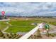 A large playground with various structures and open space, offering a recreational area at 17851 Herrera Dr, Parker, CO 80134