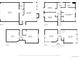 Detailed floor plans showcasing layouts for each floor of the home at 4707 N Bearlily Way, Castle Rock, CO 80109
