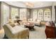 Traditional living room with hardwood floors, plush seating, and natural light at 3231 Oak St, Wheat Ridge, CO 80033