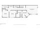 Second floor floor plan of the house showing the bedrooms, bathrooms, and closet locations at 4457 Wyandot St, Denver, CO 80211