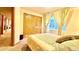 A cozy bedroom is illuminated by natural light from a window at 19850 Indian Summer Ln, Monument, CO 80132