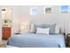 Comfortable bedroom with a view of the en-suite bathroom and a neutral palette at 10254 Worchester St, Commerce City, CO 80022