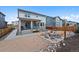 Well-maintained backyard with patio, firepit, and lush landscaping, perfect for outdoor gatherings at 24432 E Tennessee Pl, Aurora, CO 80018