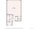 Floor plan layout featuring a garage, foyer, and a small room showcasing the dimensions and arrangement of the spaces at 84 Spruce St # 707, Denver, CO 80230