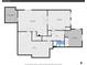 Basement floor plan features a large recreation room, media room, bedroom, bath and utility room at 2558 Premier Pl, Boulder, CO 80304