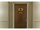 Unit 303 entry door with keyless entry system at 7335 E Quincy Ave # 303, Denver, CO 80237