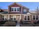 Townhome featuring two-tone exterior, decorative shutters, stone accents, and a welcoming front porch, located in a great neighborhood at 3751 W 136Th Ave # S3, Broomfield, CO 80023