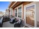 Inviting front porch with seating, perfect for relaxing and enjoying the neighborhood ambiance at 3751 W 136Th Ave # S3, Broomfield, CO 80023