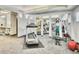 Exercise area with treadmills, weights, and exercise equipment, encouraging a healthy lifestyle at 3470 S Poplar St. # 110, Denver, CO 80224