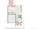 First-floor plan featuring a kitchen, dining area, living room, office, garage, and patio at 14818 Dahlia St, Thornton, CO 80602