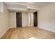Spacious basement area offers versatile living space with hardwood floors at 2641 S Magnolia St, Denver, CO 80224