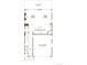First floor plan showcasing an open layout with gourmet kitchen, dining area, and two-car garage at 11217 Mount Emma Dr, Englewood, CO 80112