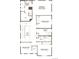 Second floor plan featuring four bedrooms, including primary suite with walk-in closet and laundry room at 11217 Mount Emma Dr, Englewood, CO 80112