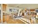 Bright dining room with hardwood floors and kitchen access at 6057 Red Hill Rd, Boulder, CO 80302