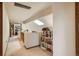 Hallway with skylight and dollhouse at 25875 Buffalo Ln, Golden, CO 80401
