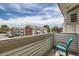 Enjoy outdoor living from this balcony with neighborhood views at 10150 E Virginia Ave # 301, Denver, CO 80247