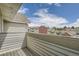 Relax on this deck with a scenic view of the complex and blue skies at 10150 E Virginia Ave # 301, Denver, CO 80247