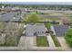 Aerial view of a well-maintained home with a spacious yard and a serene neighborhood setting at 18714 E Utah Cir, Aurora, CO 80017