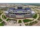 Overhead view of Empower Field stadium, showcasing the architecture and surrounding area at 2131 Eliot St, Denver, CO 80211