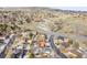 Wider aerial view showing surrounding area and landscape at 1927 S Xenon St, Lakewood, CO 80228