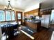 Bright kitchen with wood cabinets, and an island at 1927 S Xenon St, Lakewood, CO 80228