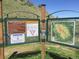 Park rules and trail map displayed on a sign at 1927 S Xenon St, Lakewood, CO 80228